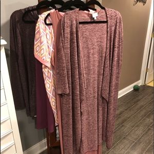 LuLaRoe lot of 5 - Amber Liv Maxi Shirley Dani